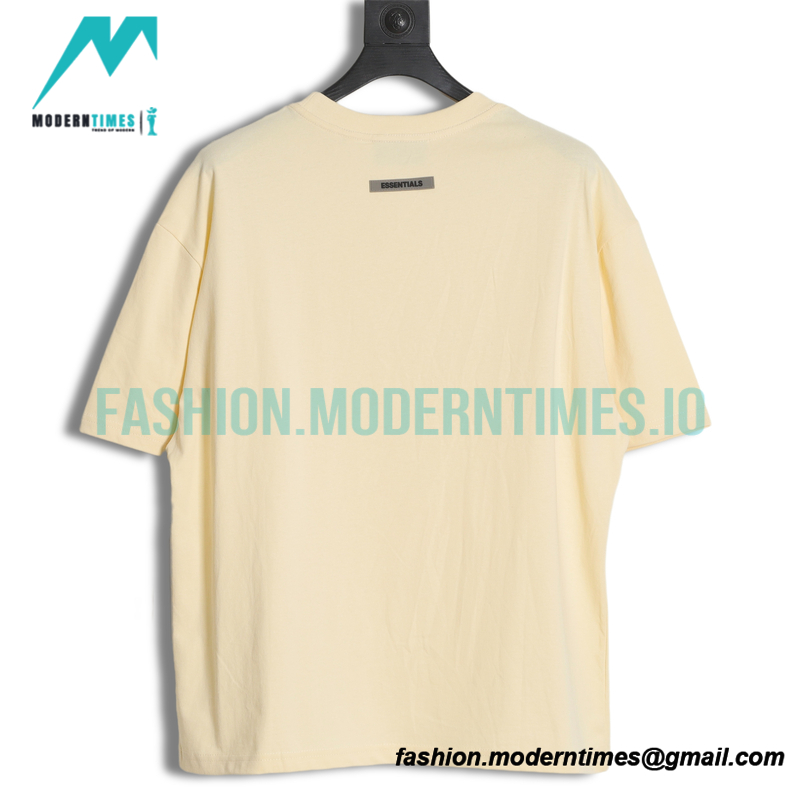 Fear Of God - Chest Silicone Letter-sleeve T-shirt