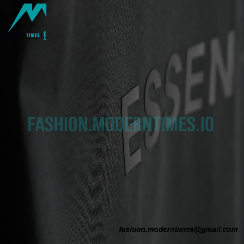 Fear Of God - Chest Silicone Letter-sleeve T-shirt