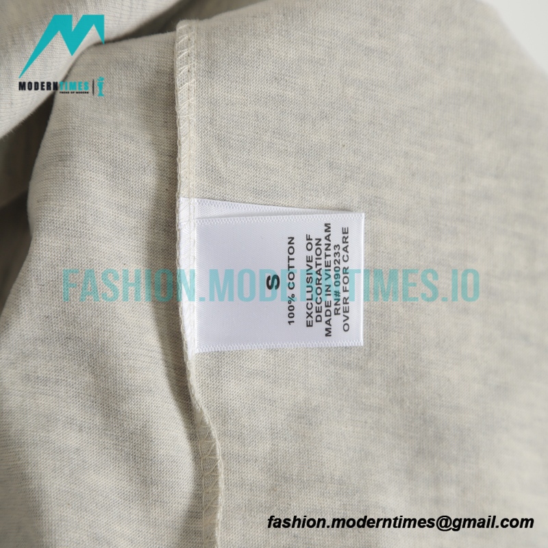 Fear Of God - Chest Silicone Letter-sleeve T-shirt