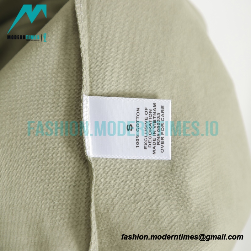 Fear Of God - Chest Silicone Letter-sleeve T-shirt