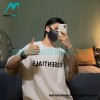 Fear Of God - Chest Silicone Letter-sleeve T-shirt