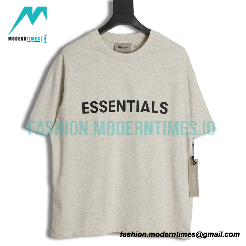 Fear Of God - Chest Silicone Letter-sleeve T-shirt