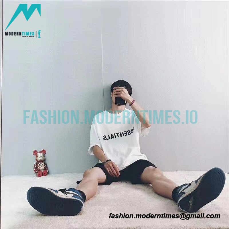 Fear Of God - Chest Silicone Letter-sleeve T-shirt