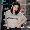 Fear Of God - Chest Silicone Letter-sleeve T-shirt