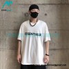 Fear Of God - Chest Silicone Letter-sleeve T-shirt