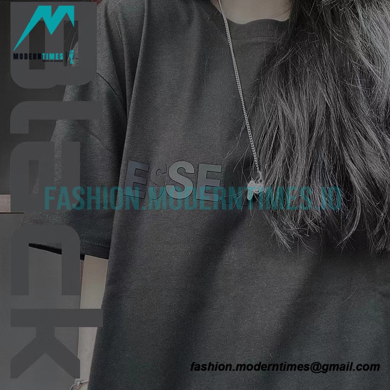 Fear Of God - Chest Silicone Letter-sleeve T-shirt
