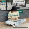 Fear Of God - Chest Silicone Letter-sleeve T-shirt