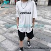 Fear Of God - Chest Silicone Letter-sleeve T-shirt