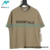 Fear Of God - Chest Silicone Letter-sleeve T-shirt