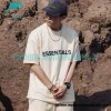 Fear Of God - Chest Silicone Letter-sleeve T-shirt