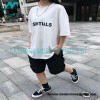 Fear Of God - Chest Silicone Letter-sleeve T-shirt