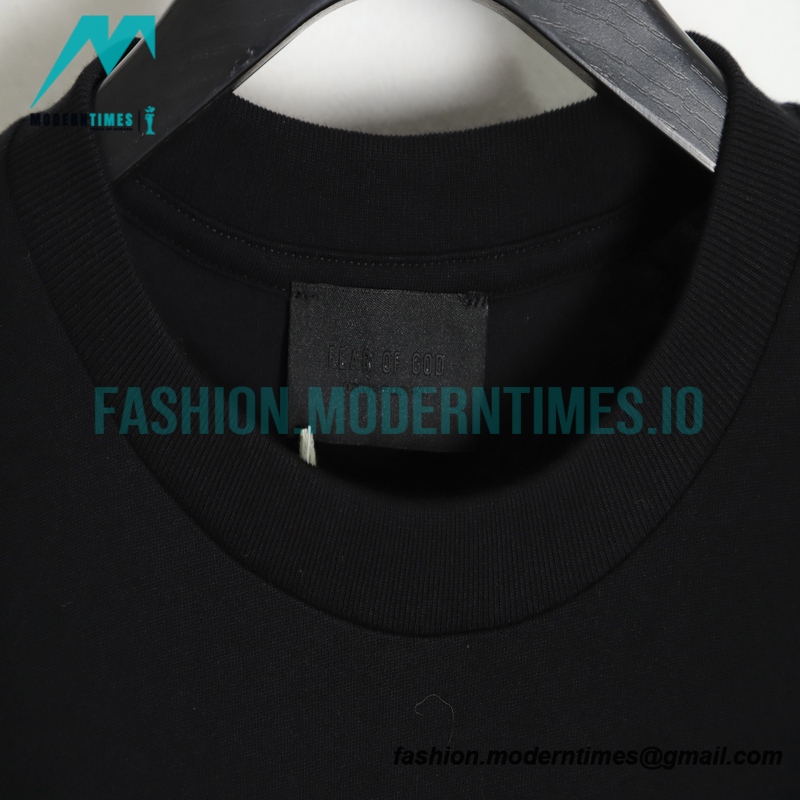 Fear Of God - Flocked Large G Letter Short Sleeve T-shirt