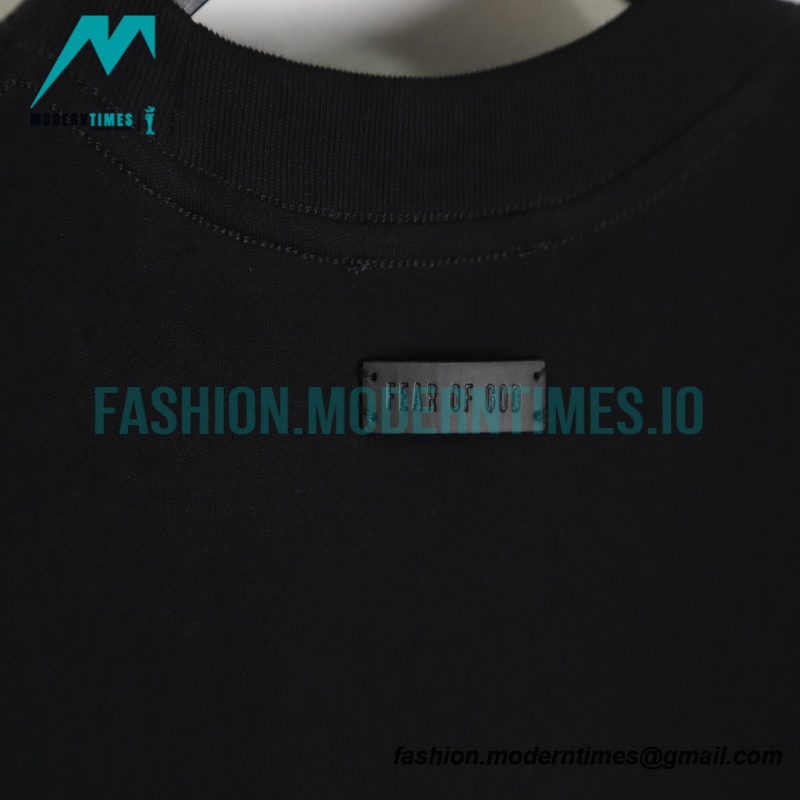 Fear Of God - Flocked Large G Letter Short Sleeve T-shirt