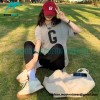 Fear Of God - Flocked Large G Letter Short Sleeve T-shirt