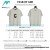Fear Of God - Flocked Large G Letter Short Sleeve T-shirt