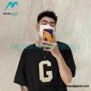 Fear Of God - Flocked Large G Letter Short Sleeve T-shirt