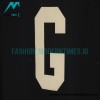 Fear Of God - Flocked Large G Letter Short Sleeve T-shirt