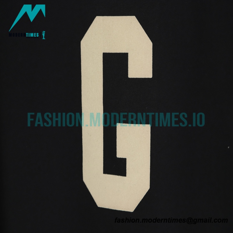 Fear Of God - Flocked Large G Letter Short Sleeve T-shirt