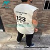 RRR123 - Fear OF God Co-branded Black Print Vest