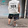 RRR123 - Fear OF God Co-branded Black Print Vest