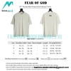 Fear Of God - 1977 Flocked New Printed Short-sleeved T-shirt