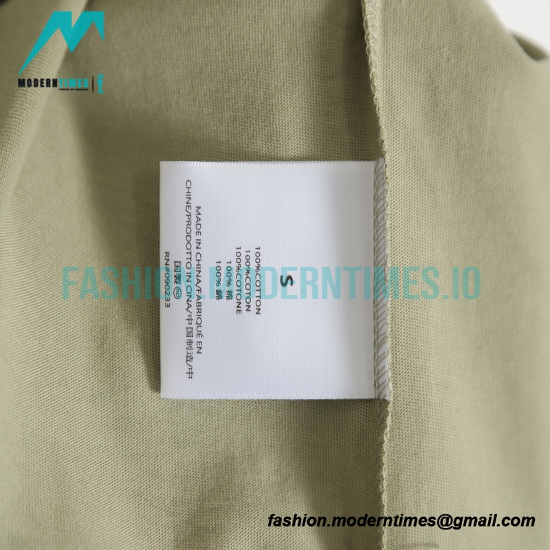 Fear Of God - Flocked Large E Letter Short Sleeve T-shirt