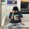 Fear Of God - Flocked Large E Letter Short Sleeve T-shirt