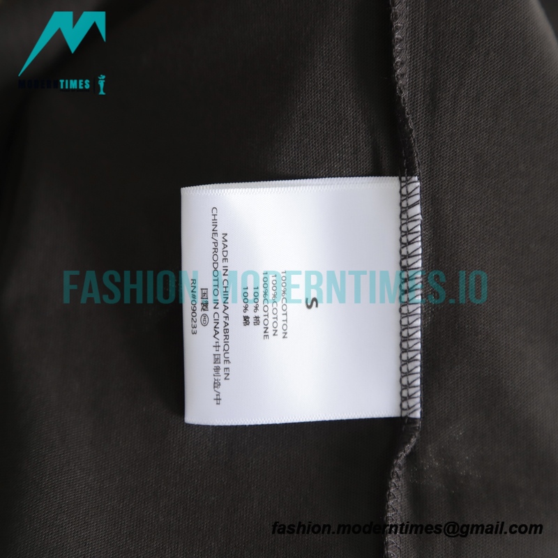 Fear Of God - Flocked Large E Letter Short Sleeve T-shirt