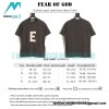 Fear Of God - Flocked Large E Letter Short Sleeve T-shirt