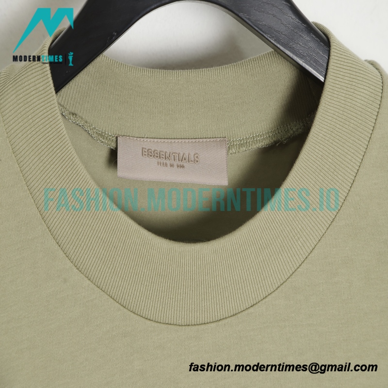 Fear Of God - Flocked Large E Letter Short Sleeve T-shirt