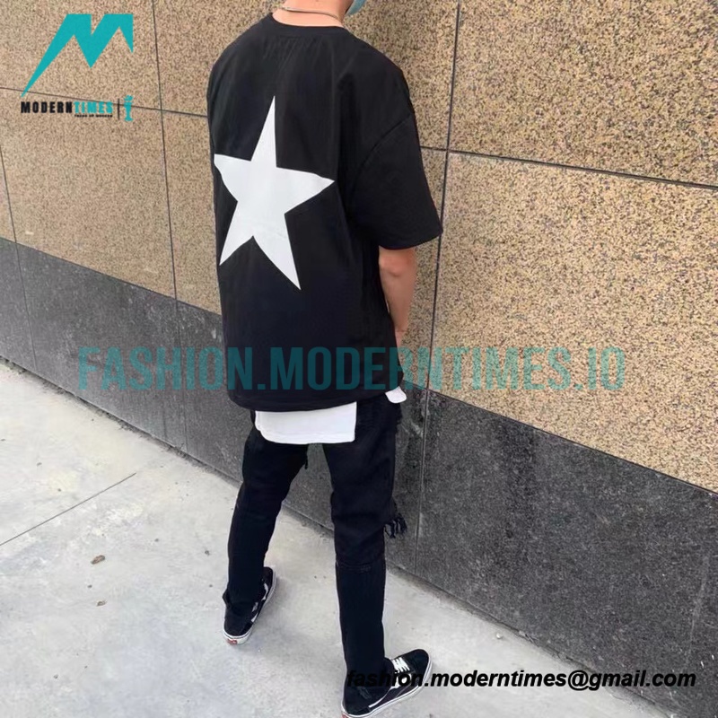 Fear Of God - Back Pentacle Printed Short-sleeved T-shirt