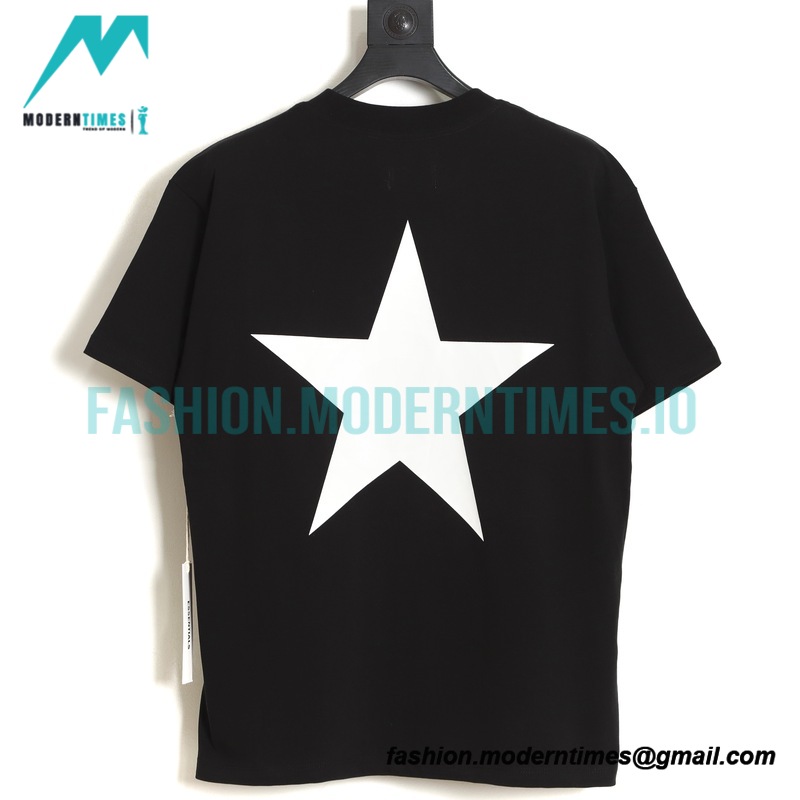 Fear Of God - Back Pentacle Printed Short-sleeved T-shirt