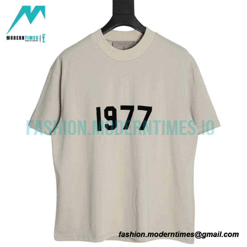 Fear Of God - Fenced 1977-letter Short-sleeved T-shirt