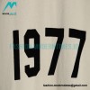 Fear Of God - Fenced 1977-letter Short-sleeved T-shirt