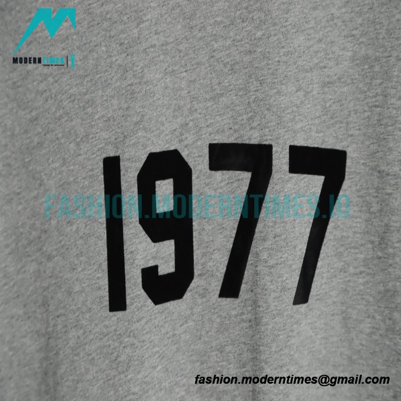 Fear Of God - Fenced 1977-letter Short-sleeved T-shirt