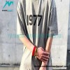 Fear Of God - Fenced 1977-letter Short-sleeved T-shirt