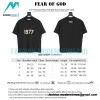 Fear Of God - Fenced 1977-letter Short-sleeved T-shirt