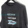 Far archive - 23FW Race wash long sleeve T-shirt