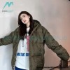 Gucci - 22FW Dark Double G Jacquard Canvas Hooded Down Jacket