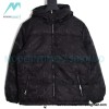 Gucci - 22FW Dark Double G Jacquard Canvas Hooded Down Jacket