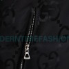 Gucci - 22FW Dark Double G Jacquard Canvas Hooded Down Jacket