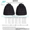 Gucci - 22FW Dark Double G Jacquard Canvas Hooded Down Jacket