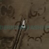Gucci - 22FW Dark Double G Jacquard Canvas Hooded Down Jacket