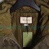 Gucci - 22FW Dark Double G Jacquard Canvas Hooded Down Jacket