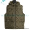 Gucci - 22FW Dark Double G Jacquard Canvas Hooded Down Vest