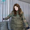 Gucci - 22FW Dark Double G Jacquard Canvas Hooded Down Vest