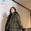 Gucci - 22FW Dark Double G Jacquard Canvas Hooded Down Vest