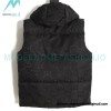 Gucci - 22FW Dark Double G Jacquard Canvas Hooded Down Vest
