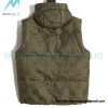 Gucci - 22FW Dark Double G Jacquard Canvas Hooded Down Vest