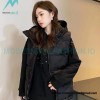 Gucci - 22FW Dark Double G Jacquard Canvas Hooded Down Vest